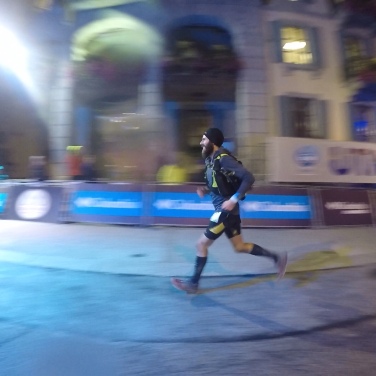 Sprinting to the finish...First Mountain ultra - CCC 2018