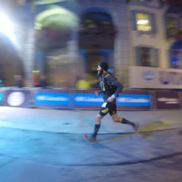 Sprinting to the finish...First Mountain ultra - CCC 2018
